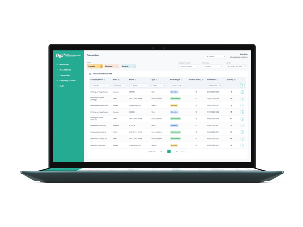 solartracking txn desktop
